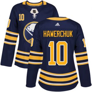 Dámské NHL Buffalo Sabres dresy Dale Hawerchuk 10 Authentic Námořnická modrá Adidas Domácí