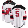 Dětské NHL New Jersey Devils dresy 5 Dalton Prout Breakaway Bílý Fanatics Branded Venkovní