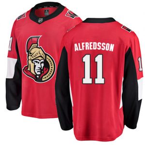 Dětské NHL Ottawa Senators dresy 11 Daniel Alfredsson Breakaway Červené Fanatics Branded Domácí