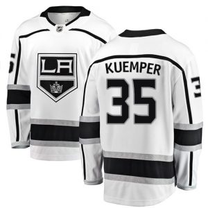 Pánské NHL Los Angeles Kings dresy 35 Darcy Kuemper Breakaway Bílý Fanatics Branded Venkovní
