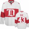 Dámské NHL Detroit Red Wings dresy 43 Darren Helm Authentic Bílý Reebok Alternativní Winter Classic