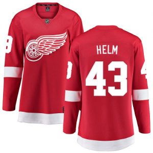 Dámské NHL Detroit Red Wings dresy 43 Darren Helm Breakaway Červené Fanatics Branded Domácí