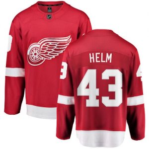 Dětské NHL Detroit Red Wings dresy 43 Darren Helm Breakaway Červené Fanatics Branded Domácí