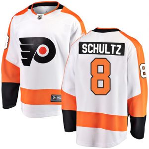 Pánské NHL Philadelphia Flyers dresy 8 Dave Schultz Breakaway Bílý Fanatics Branded Venkovní