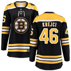 Dámské NHL Boston Bruins dresy David Krejci 46 Breakaway Černá Fanatics Branded Domácí