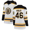 Dámské NHL Boston Bruins dresy David Krejci 46 Breakaway Bílý Fanatics Branded Venkovní