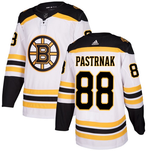 Pánské NHL Boston Bruins dresy David Pastrnak 88 Authentic Bílý AdidasAway