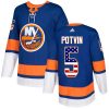 Pánské NHL New York Islanders dresy 5 Denis Potvin Authentic královská modrá Adidas USA Flag Fashion