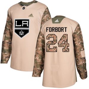 Pánské NHL Los Angeles Kings dresy 24 Derek Forbort Authentic Camo Adidas Veterans Day Practice