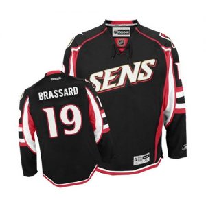 Dámské NHL Ottawa Senators dresy 19 Derick Brassard Authentic Černá Reebok Alternativní hokejové dresy