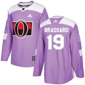 Dětské NHL Ottawa Senators dresy 19 Derick Brassard Authentic Nachový Adidas Fights Cancer Practice