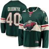 Pánské NHL Minnesota Wild dresy 40 Devan Dubnyk Breakaway Zelená Fanatics Branded Domácí