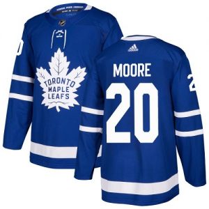 Pánské NHL Toronto Maple Leafs dresy 20 Dominic Moore Authentic královská modrá Adidas Domácí