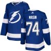 Pánské NHL Tampa Bay Lightning dresy 74 Dominik Masin Authentic královská modrá Adidas Domácí