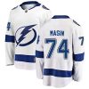 Pánské NHL Tampa Bay Lightning dresy 74 Dominik Masin Breakaway Bílý Fanatics Branded Venkovní