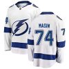 Dětské NHL Tampa Bay Lightning dresy 74 Dominik Masin Breakaway Bílý Fanatics Branded Venkovní