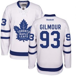 Dámské NHL Toronto Maple Leafs dresy 93 Doug Gilmour Authentic Bílý Reebok Venkovní hokejové dresy