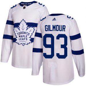 Dětské NHL Toronto Maple Leafs dresy 93 Doug Gilmour Authentic Bílý Adidas 2018 Stadium Series