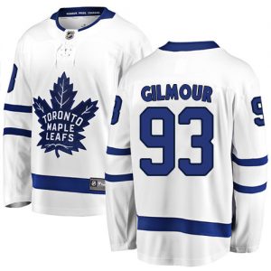 Dětské NHL Toronto Maple Leafs dresy 93 Doug Gilmour Breakaway Bílý Fanatics Branded Venkovní
