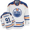Pánské NHL Edmonton Oilers dresy 91 Drake Caggiula Authentic Bílý Reebok Venkovní hokejové dresy