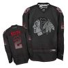 Pánské NHL Chicago Blackhawks dresy 2 Duncan Keith Authentic Černá Reebok Accelerator