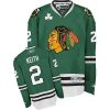 Pánské NHL Chicago Blackhawks dresy 2 Duncan Keith Authentic Zelená Reebok