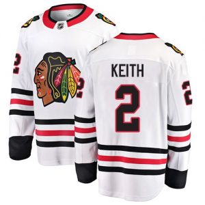 Pánské NHL Chicago Blackhawks dresy 2 Duncan Keith Breakaway Bílý Fanatics Branded Venkovní