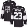 Pánské NHL Los Angeles Kings dresy 23 Dustin Brown Authentic Černá Adidas Domácí