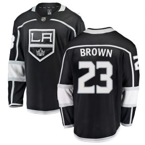 Pánské NHL Los Angeles Kings dresy 23 Dustin Brown Breakaway Černá Fanatics Branded Domácí