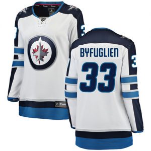 Dámské NHL Winnipeg Jets dresy 33 Dustin Byfuglien Breakaway Bílý Fanatics Branded Venkovní