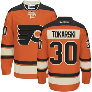 Dětské NHL Philadelphia Flyers dresy 30 Dustin Tokarski Authentic Oranžový Reebok New Alternativní