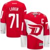 Pánské NHL Detroit Red Wings dresy 71 Dylan Larkin Authentic Červené Reebok 2016 Stadium Series