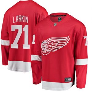 Pánské NHL Detroit Red Wings dresy 71 Dylan Larkin Breakaway Červené Fanatics Branded Domácí