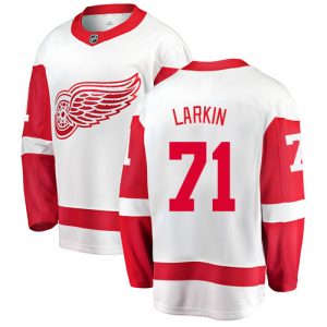 Pánské NHL Detroit Red Wings dresy 71 Dylan Larkin Breakaway Bílý Fanatics Branded Venkovní
