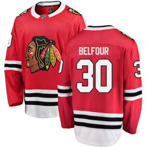Dětské NHL Chicago Blackhawks dresy 30 ED Belfour Breakaway Červené Fanatics Branded Domácí