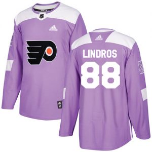 Dětské NHL Philadelphia Flyers dresy 88 Eric Lindros Authentic Nachový Adidas Fights Cancer Practice