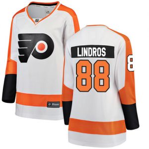 Dámské NHL Philadelphia Flyers dresy 88 Eric Lindros Breakaway Bílý Fanatics Branded Venkovní