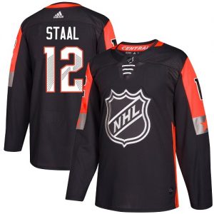 Dětské NHL Minnesota Wild dresy 12 Eric Staal Authentic Černá Adidas 2018 All Star Central Division