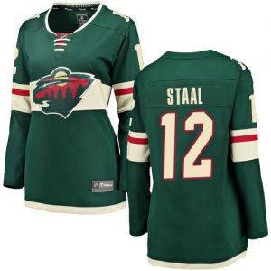 Dámské NHL Minnesota Wild dresy 12 Eric Staal Breakaway Zelená Fanatics Branded Domácí
