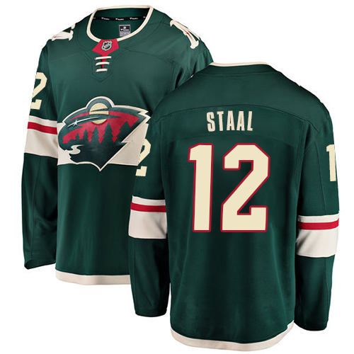 Dětské NHL Minnesota Wild dresy 12 Eric Staal Breakaway Zelená Fanatics Branded Domácí