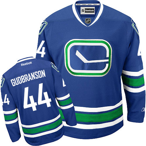 Dámské NHL Vancouver Canucks dresy 44 Erik Gudbranson Authentic královská modrá Reebok New Alternativní
