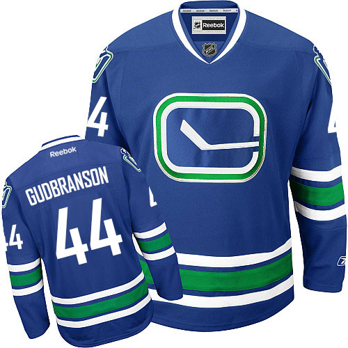 Dětské NHL Vancouver Canucks dresy 44 Erik Gudbranson Authentic královská modrá Reebok New Alternativní