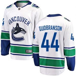 Dětské NHL Vancouver Canucks dresy 44 Erik Gudbranson Breakaway Bílý Fanatics Branded Venkovní