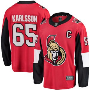 Dětské NHL Ottawa Senators dresy 65 Erik Karlsson Breakaway Červené Fanatics Branded Domácí