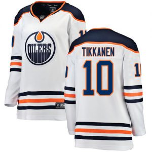 Dámské NHL Edmonton Oilers dresy 10 Esa Tikkanen Breakaway Bílý Fanatics Branded Venkovní