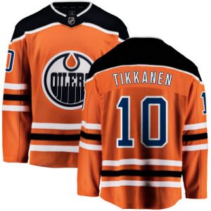 Dětské NHL Edmonton Oilers dresy 10 Esa Tikkanen Breakaway Oranžový Fanatics Branded Domácí