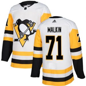 Dámské NHL Pittsburgh Penguins dresy Evgeni Malkin 71 Authentic Bílý Adidas Venkovní