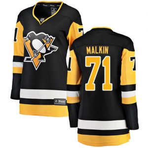 Dámské NHL Pittsburgh Penguins dresy Evgeni Malkin 71 Breakaway Černá Fanatics Branded Domácí