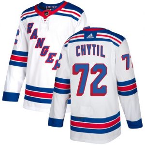 Dětské NHL New York Rangers dresy 72 Filip Chytil Authentic Bílý Adidas Venkovní