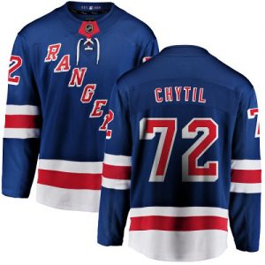 Dětské NHL New York Rangers dresy 72 Filip Chytil Breakaway královská modrá Fanatics Branded Domácí